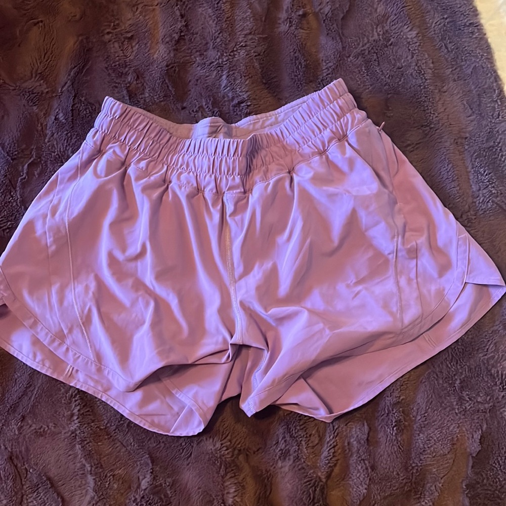 Track That Mid Rise 5” Lululemon Purple Shorts